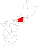 Locator maps of Guam villages - Barrigada